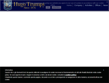 Tablet Screenshot of hugotrumpy.it